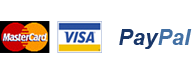 Metodi di pagamento - Visa, Mastercard, Paypal